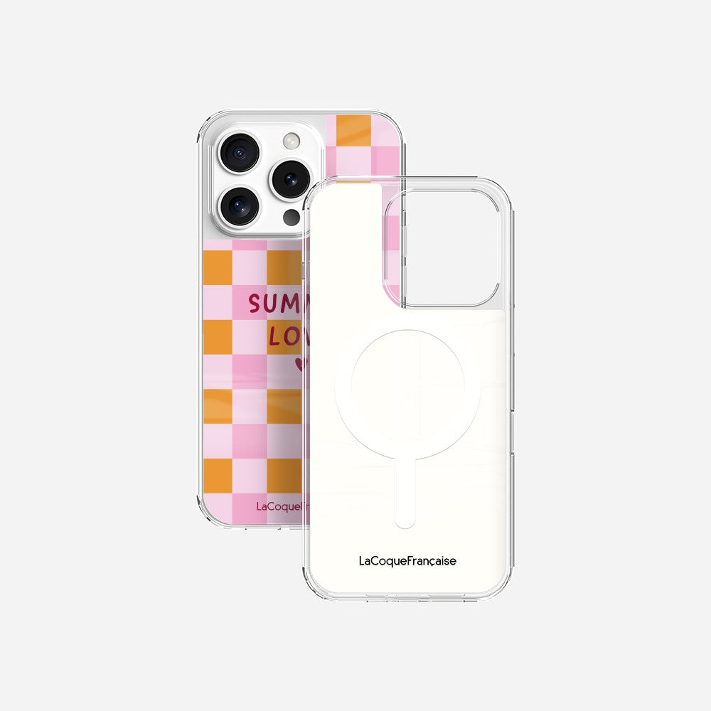 Coque Sans Anneaux Imprimee Summer Love Rose