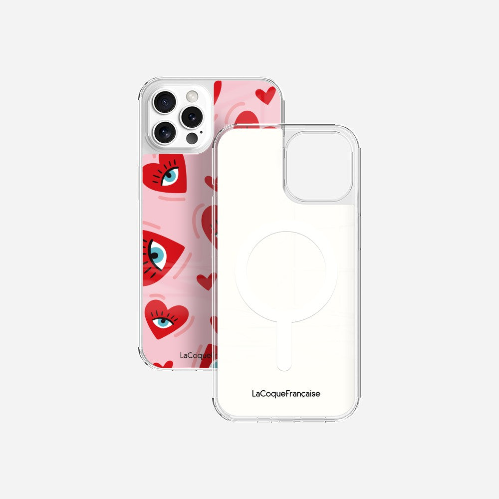 Coque Sans Anneaux Imprimee Yeux D'amour