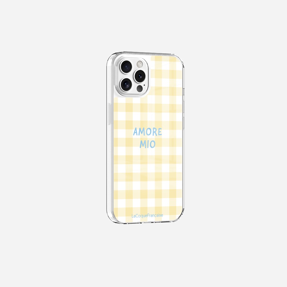 Printed Case Without Rings Amore Mio Vichy Yellow