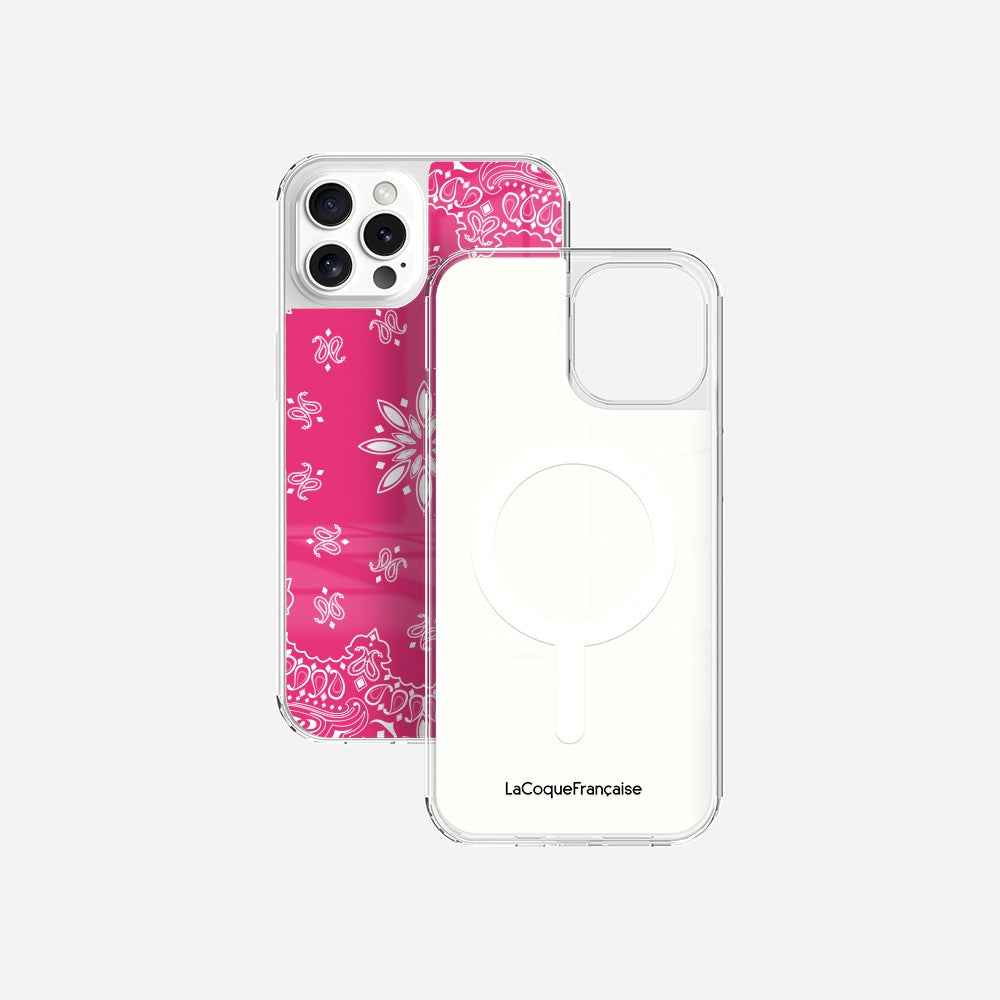 Coque Sans Anneaux Imprimee Bandana Rose 2 - 39