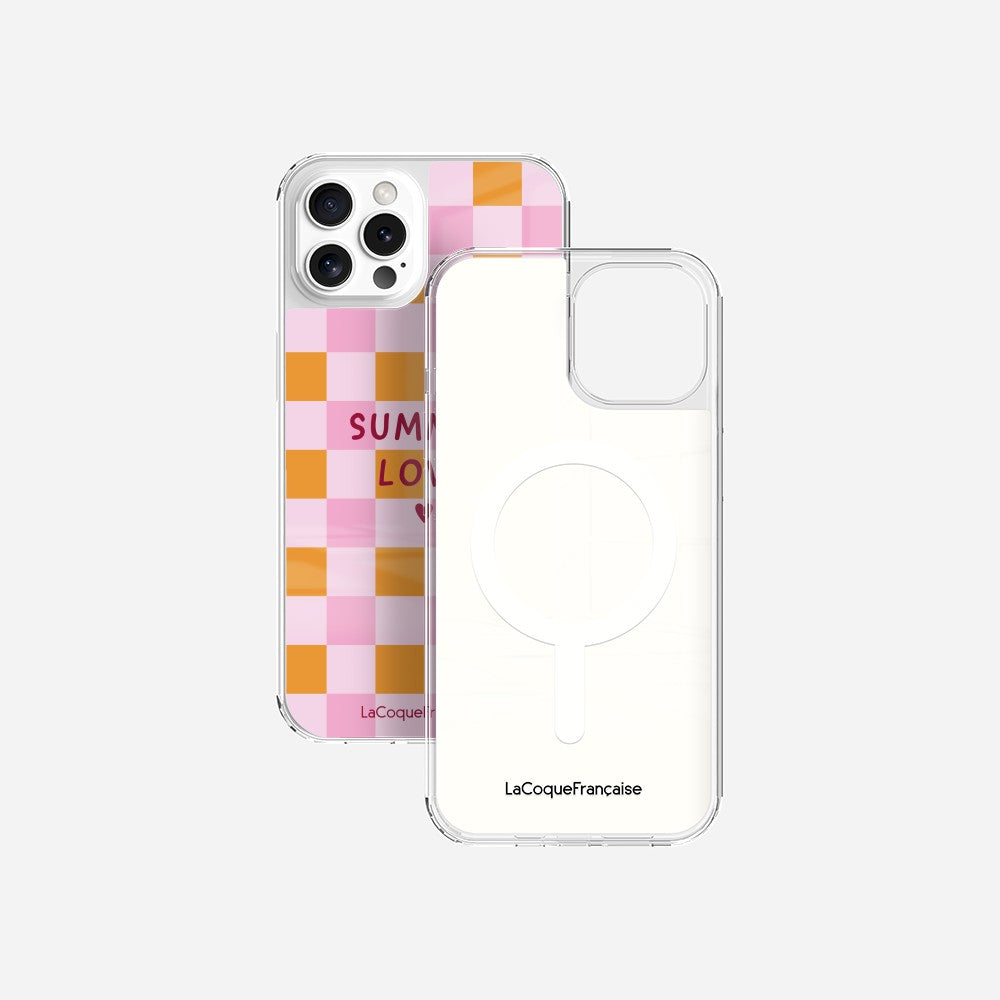 Coque Sans Anneaux Imprimee Summer Love Rose
