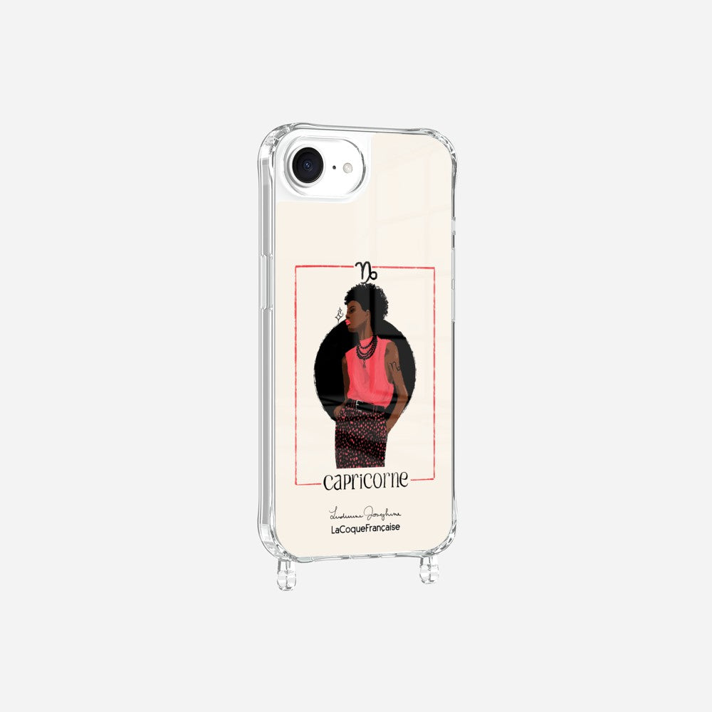 Coque LUDIVINE JOSEPHINE X LCF Anneaux Imprimee Capricorne