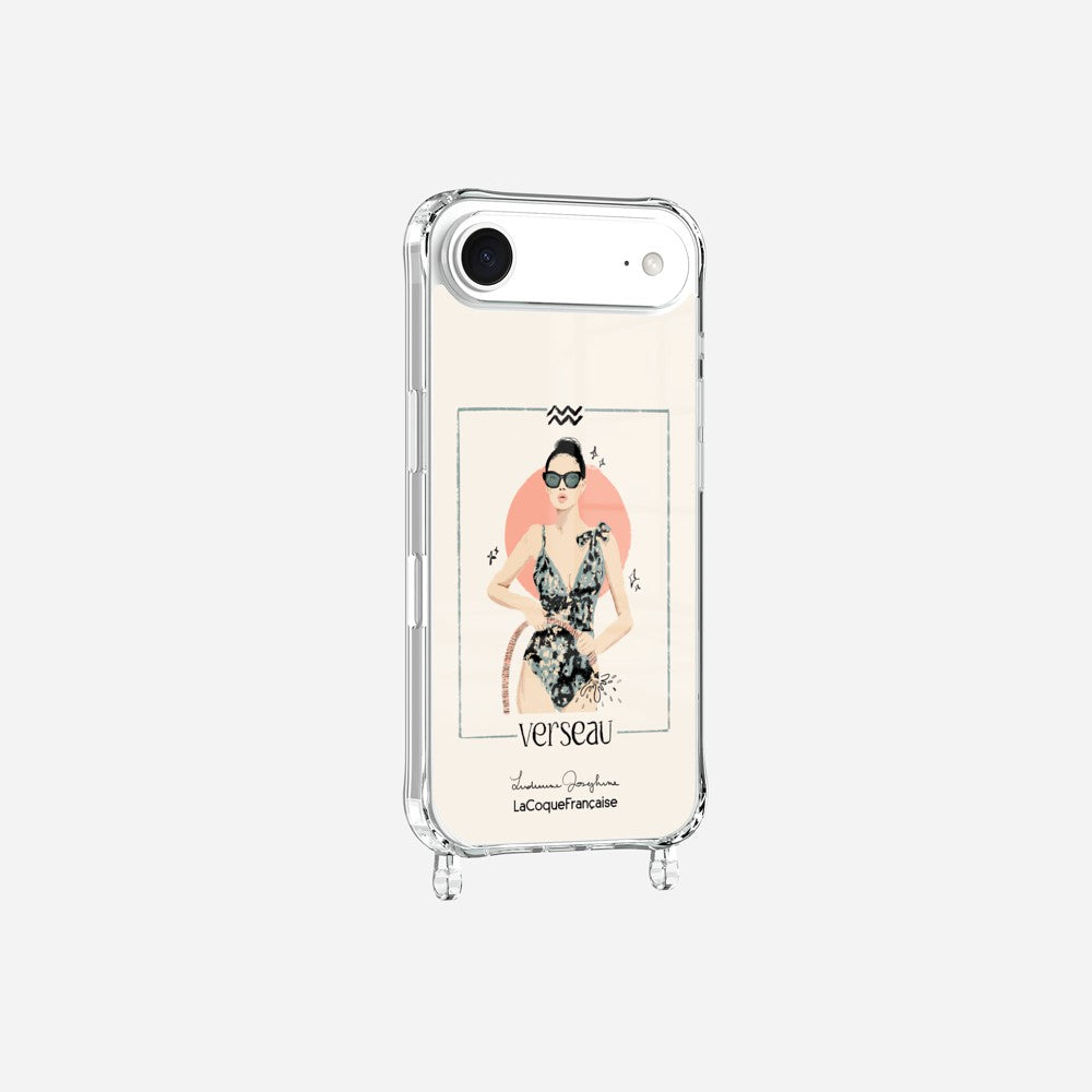 Coque LUDIVINE JOSEPHINE X LCF Anneaux Imprimee Verseau