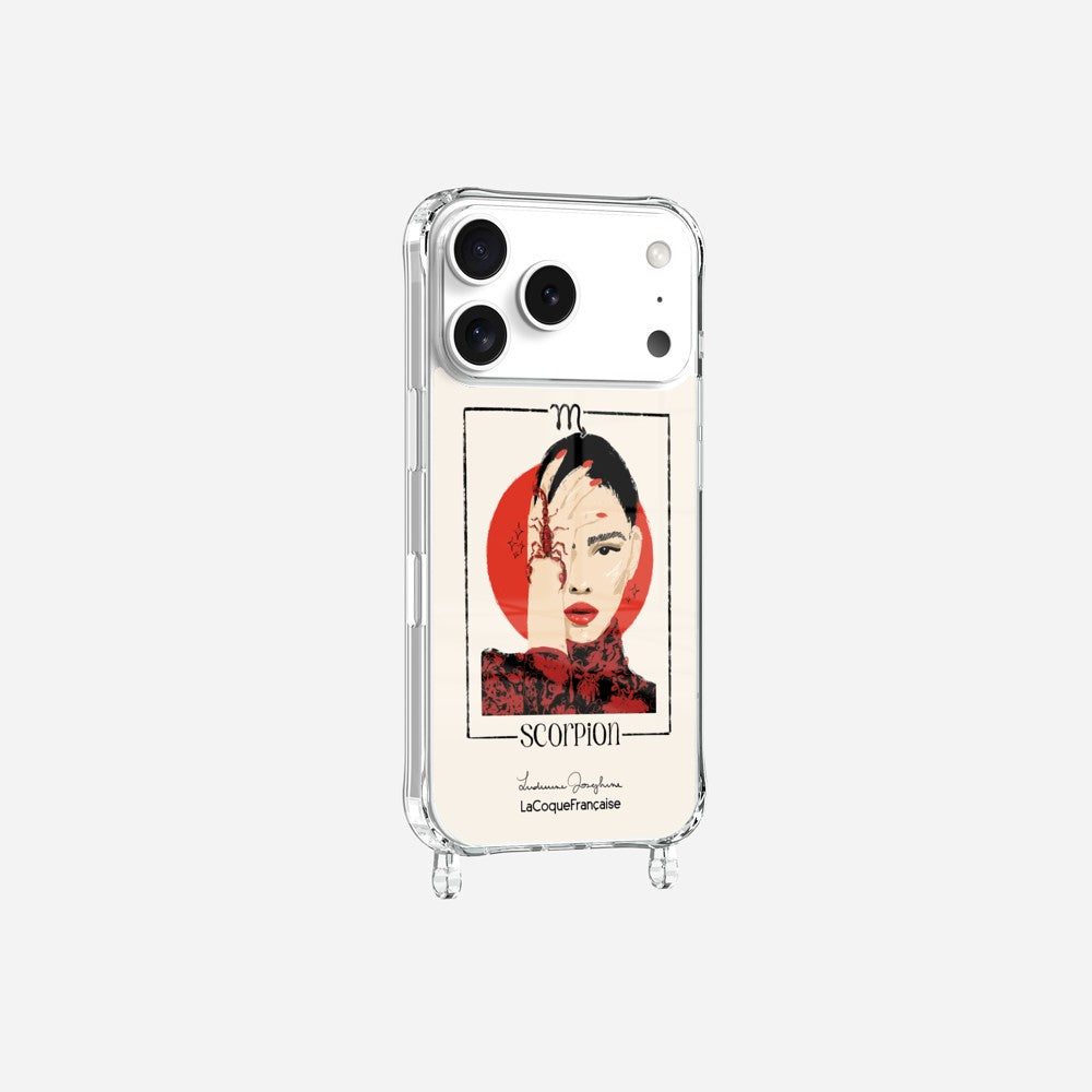 Coque LUDIVINE JOSEPHINE X LCF Anneaux Imprimee Scorpion