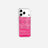 Coque Sans Anneaux Imprimee Bandana Rose Fluo