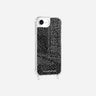 Coque Anneaux Imprimee Leopard Gris