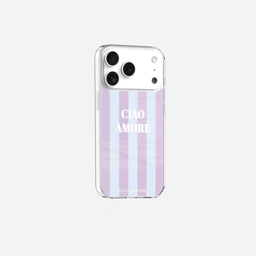 Coque Sans Anneaux Imprimee Ciao Amore Violet - 3