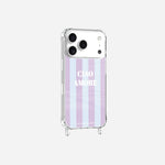 Coque Anneaux Imprimee Ciao Amore Violet - 30