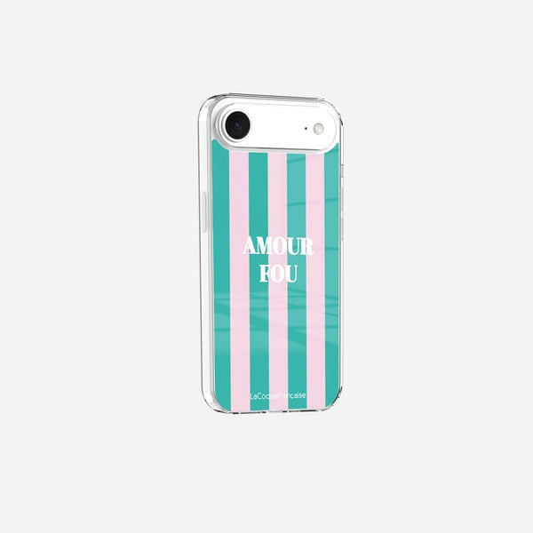 Coque Sans Anneaux Imprimee Amour Fou Rose