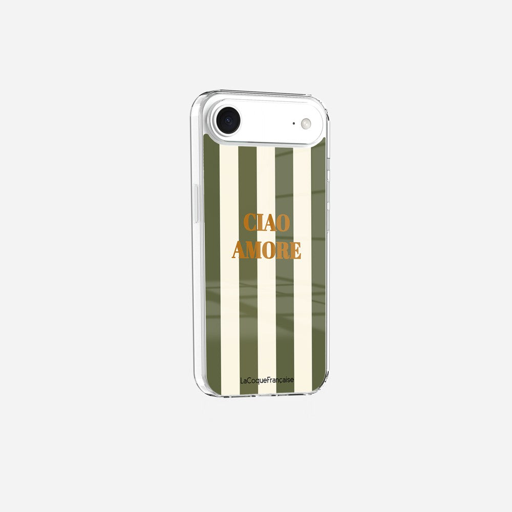 Coque Sans Anneaux Imprimee Ciao Amore Kaki - 3