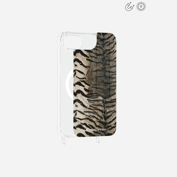 Plaque Magnetique Imprimee Zebre Gris