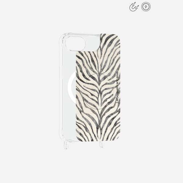 Plaque Magnetique Imprimee Zebre Noir
