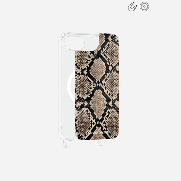 Plaque Magnetique Imprimee Python Beige