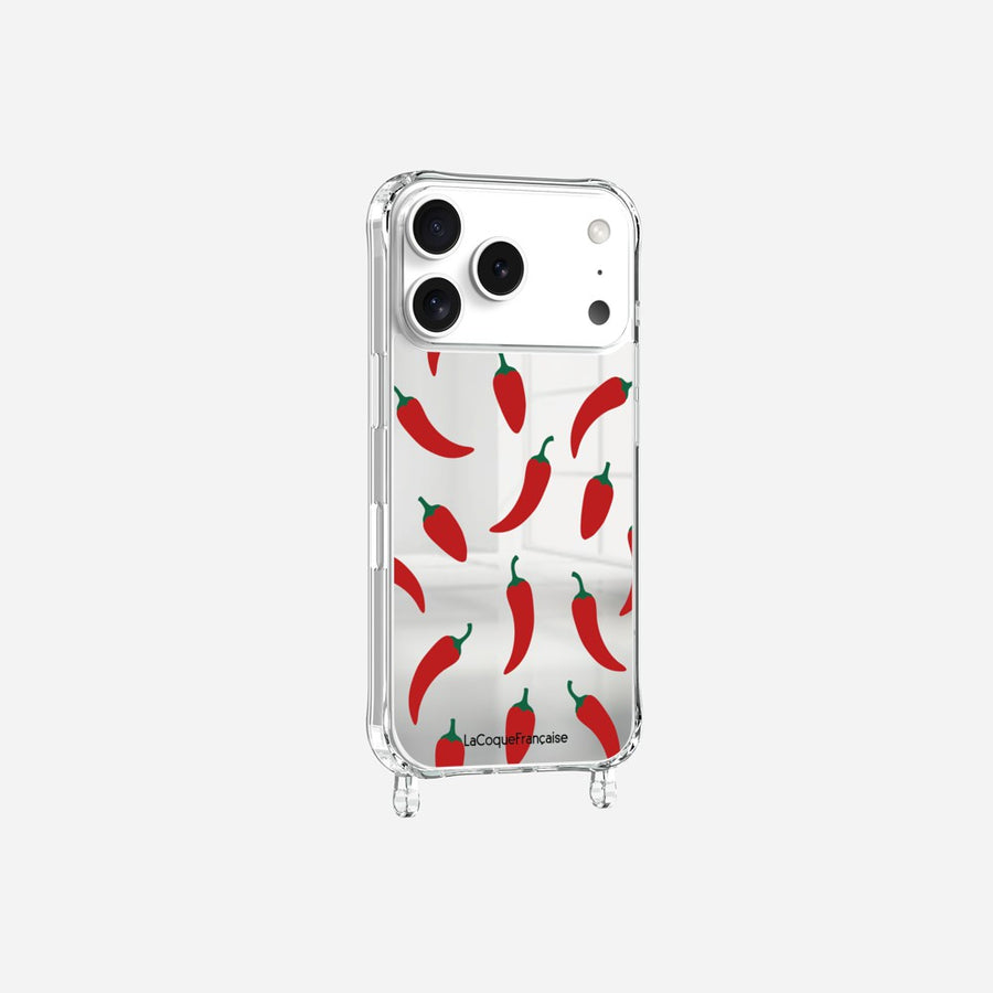 Coque Anneaux Miroir Imprimee Piments - 4