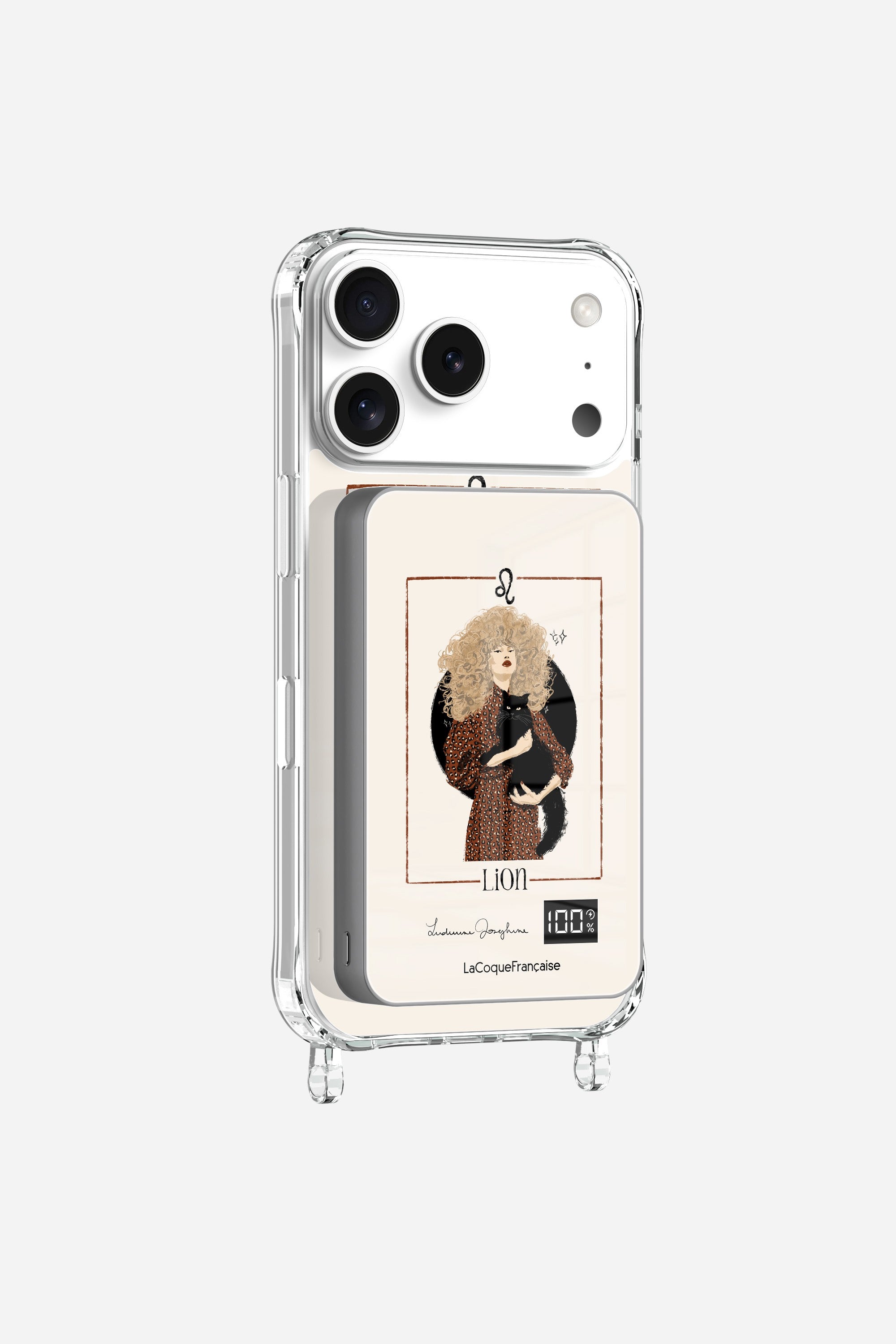 Batterie Magsafe LUDIVINE JOSEPHINE X LCF Lion Beige 10 000 Mah