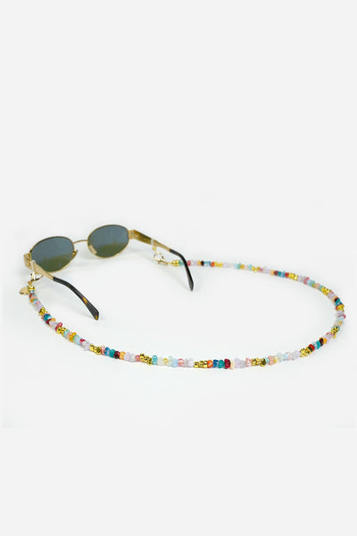 Jewellery Liviya Multicoloured Glasses Chain 72 cm