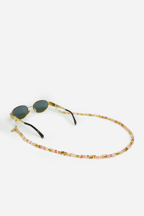 Bijoux Chaine De Lunettes Liviya Rose 72 cm