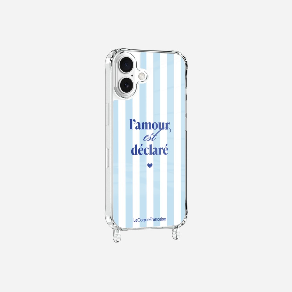 Coque Anneaux Imprimee L'amour Est Declare
