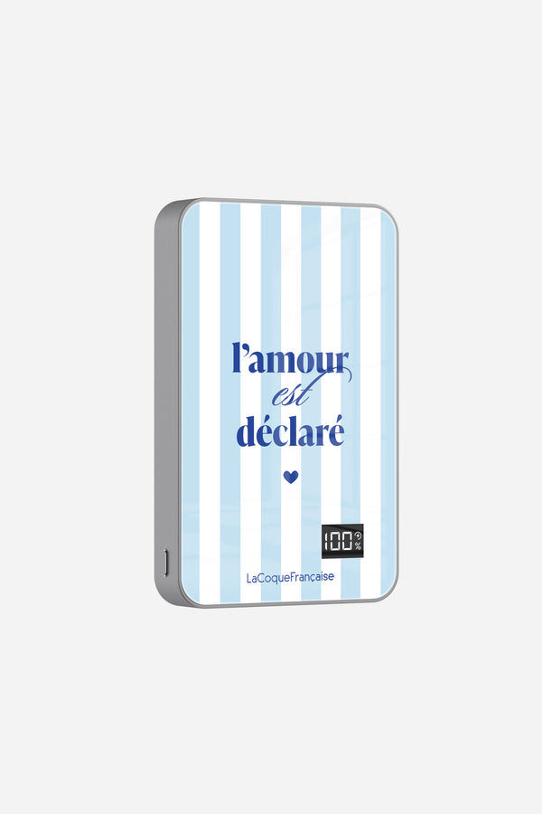 Batterie Magsafe L'amour Est Declare Bleu 10 000 Mah