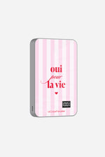 Batterie Magsafe Oui Pour La Vie Rose 10 000 Mah