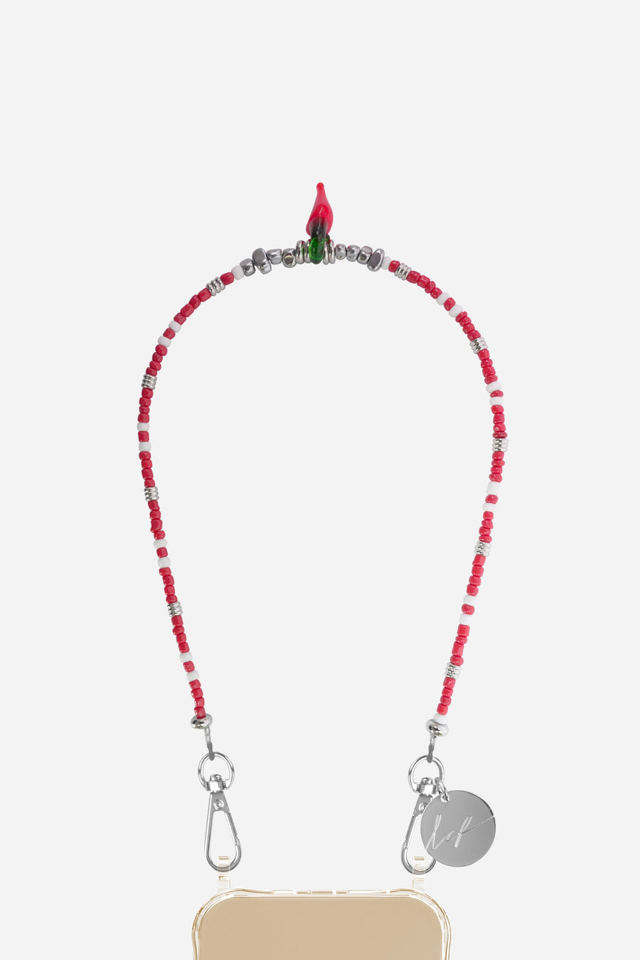 Chaine Courte Caliente Blanc 40 cm - 2