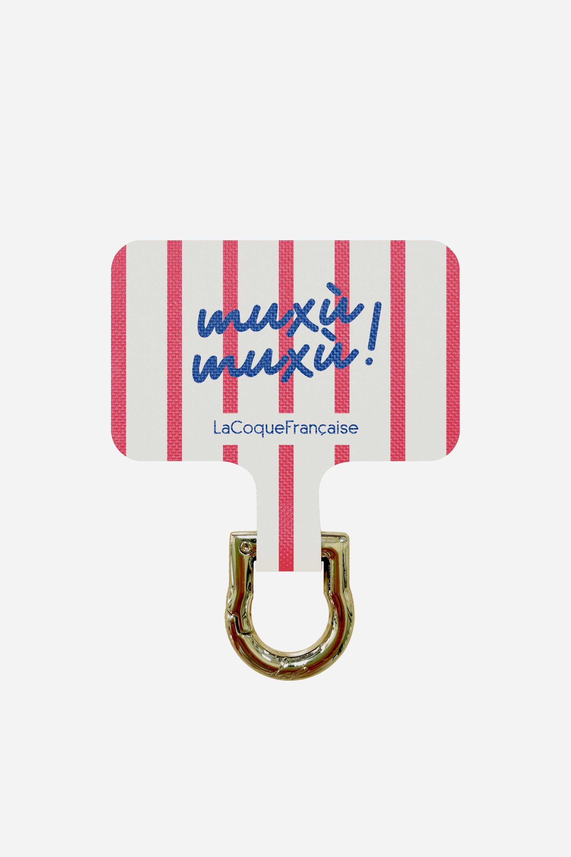 Adaptateur Personnalise Muxu Muxu Rayure Rouge