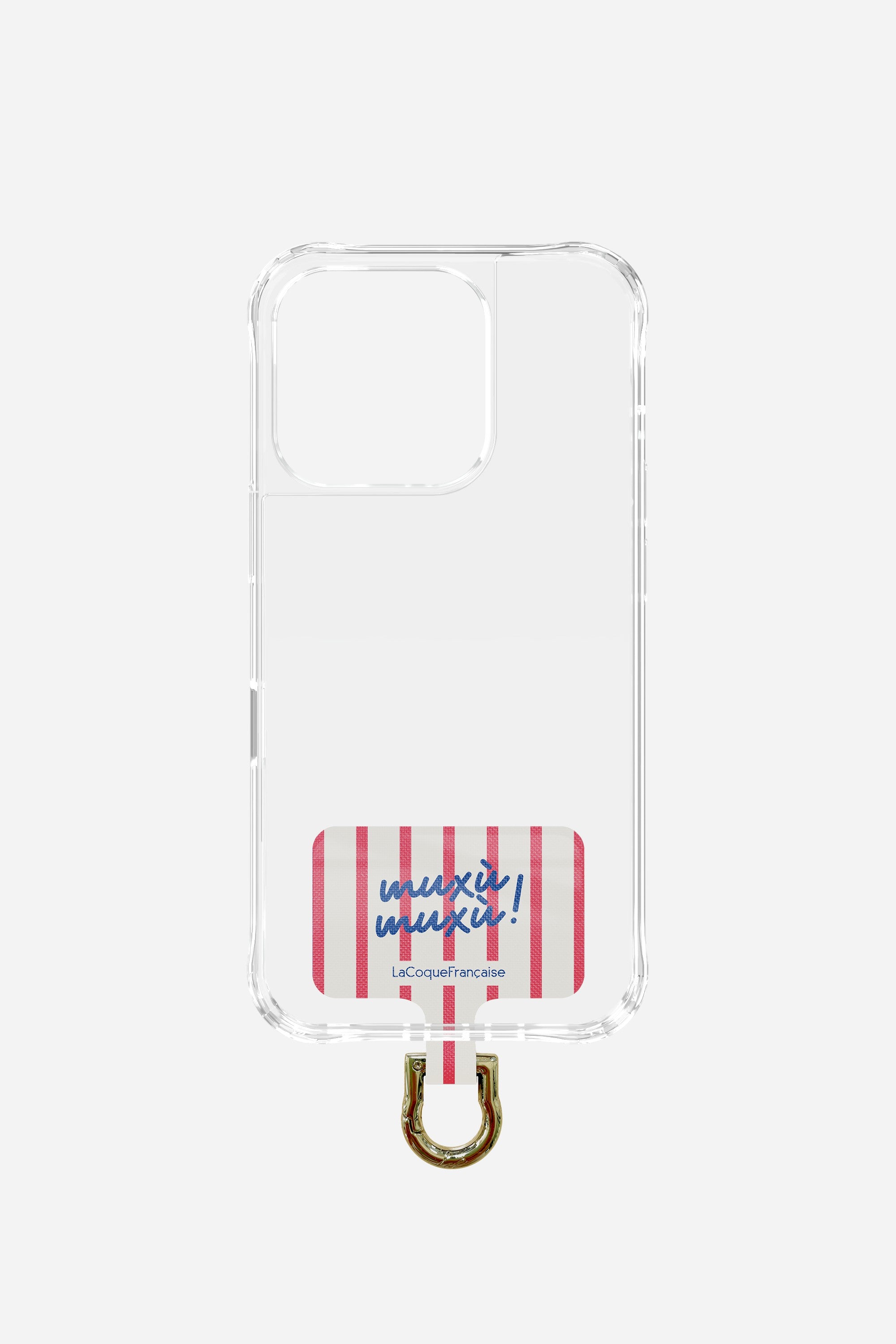 Adaptateur Personnalise Muxu Muxu Rayure Rouge