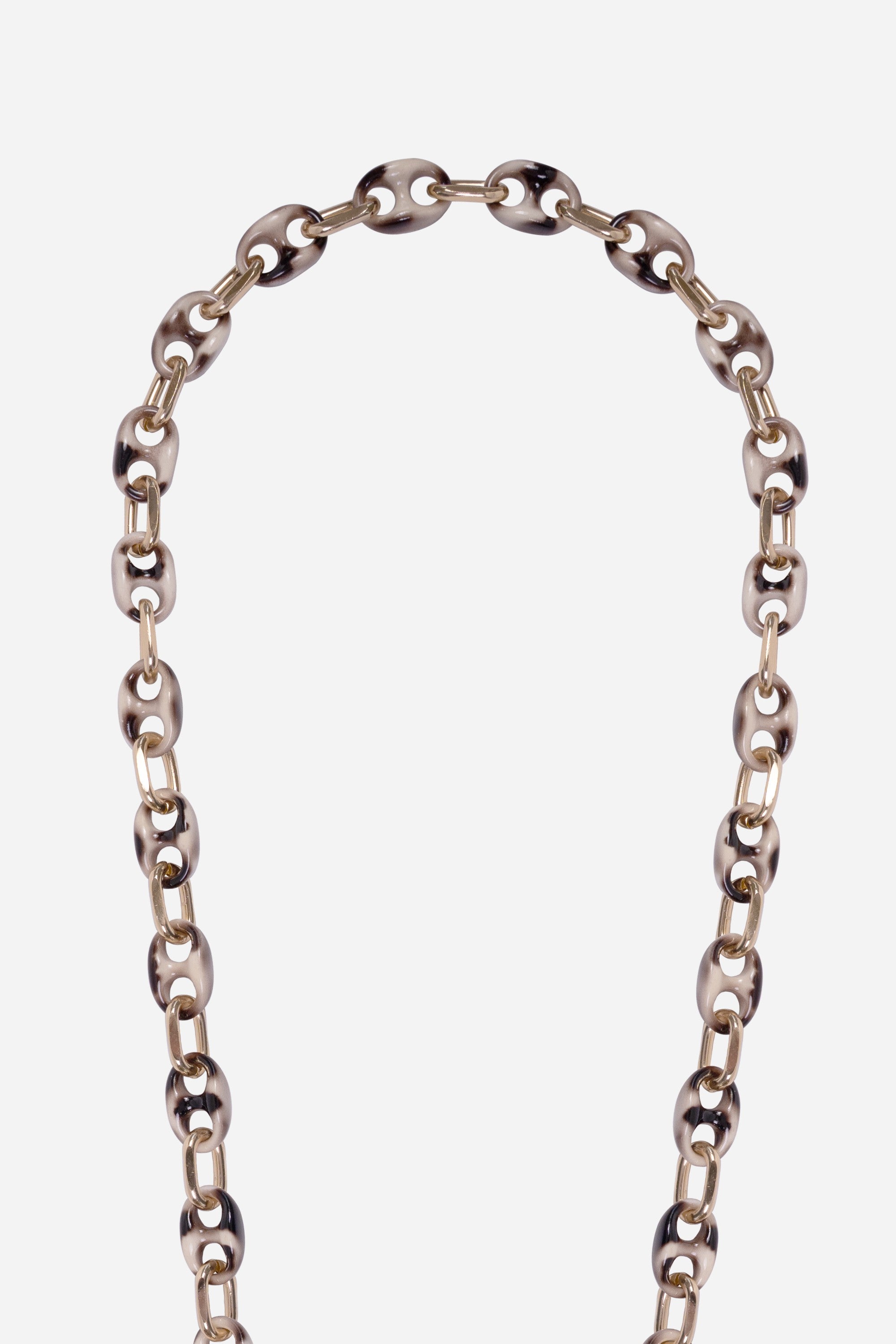 Chaine Longue Becky Ecaille Vache 120 cm