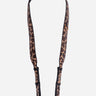Chaine Longue Nora Beige Marron 120 cm