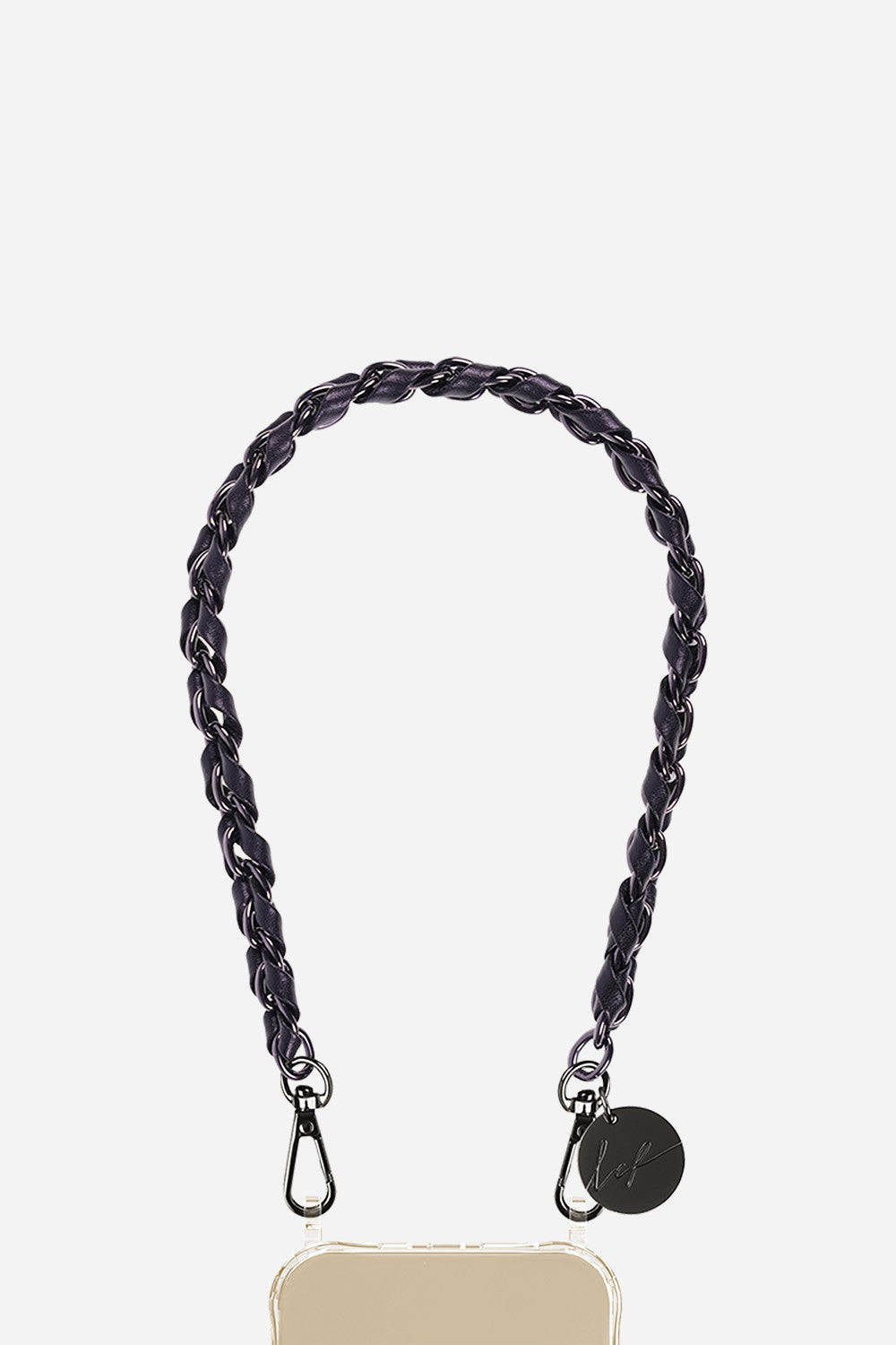 Lou Black Short Chain 40 cm