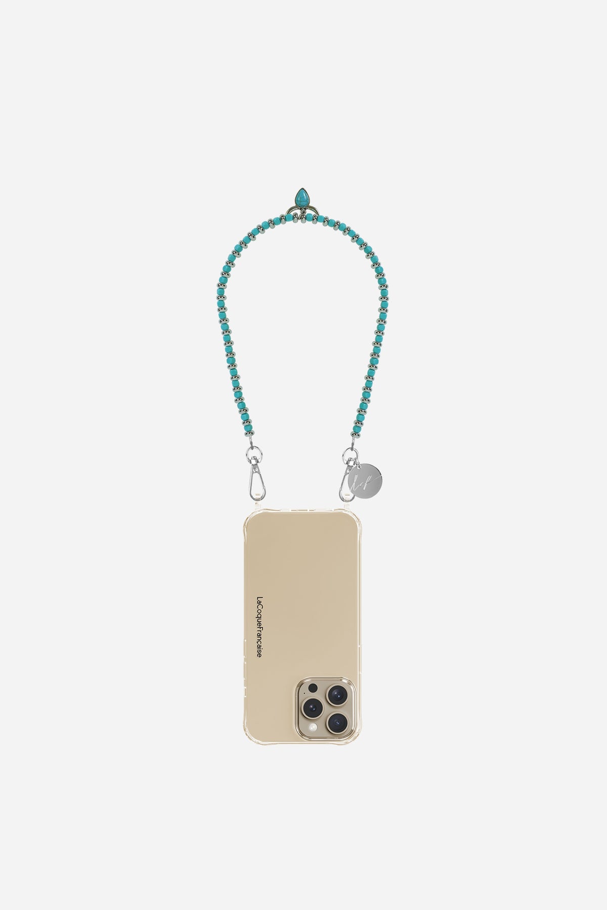 Chaine Courte Sky Turquoise 40 cm