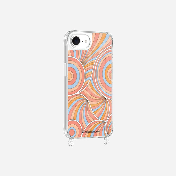 Coque Anneaux Imprimee Paradisio Corail