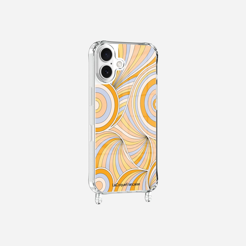 Coque Anneaux Imprimee Paradisio Jaune