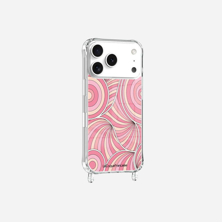 Coque Anneaux Imprimee Paradisio Rose - 4