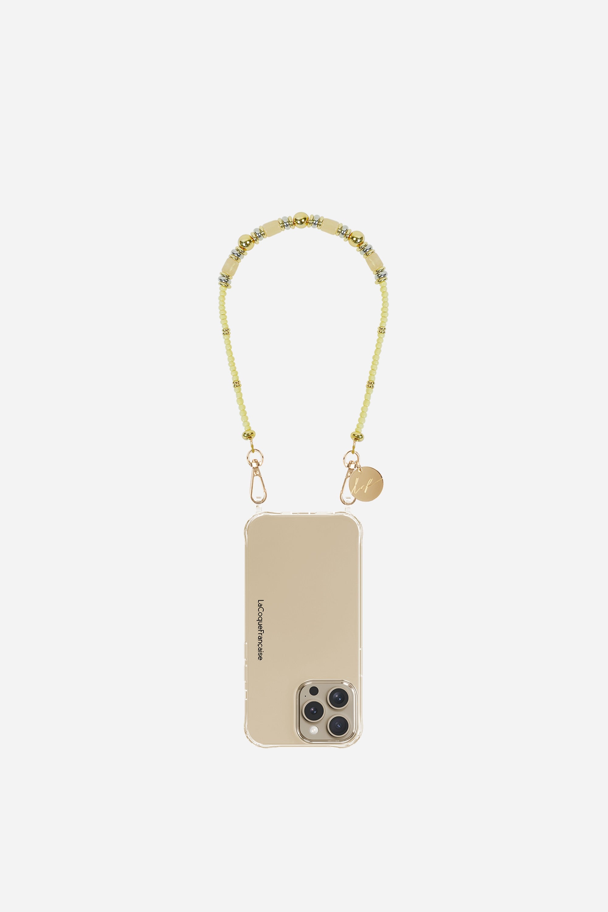 Chaine Courte Avni Jaune 40 cm