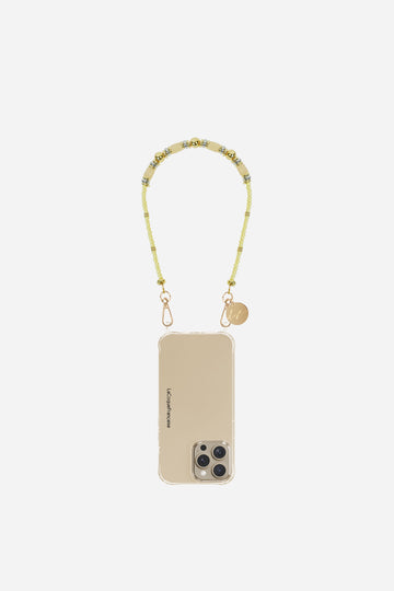 Chaine Courte Avni Jaune 40 cm