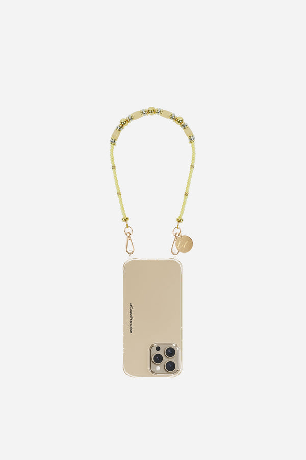 Chaine Courte Avni Jaune 40 cm
