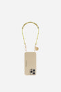 Chaine Courte Avni Jaune 40 cm