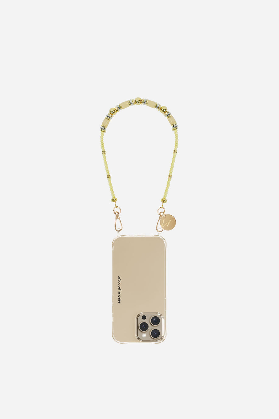 Chaine Courte Avni Jaune 40 cm