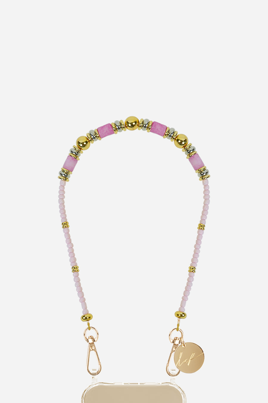 Chaine Courte Avni Rose 40 cm - 2