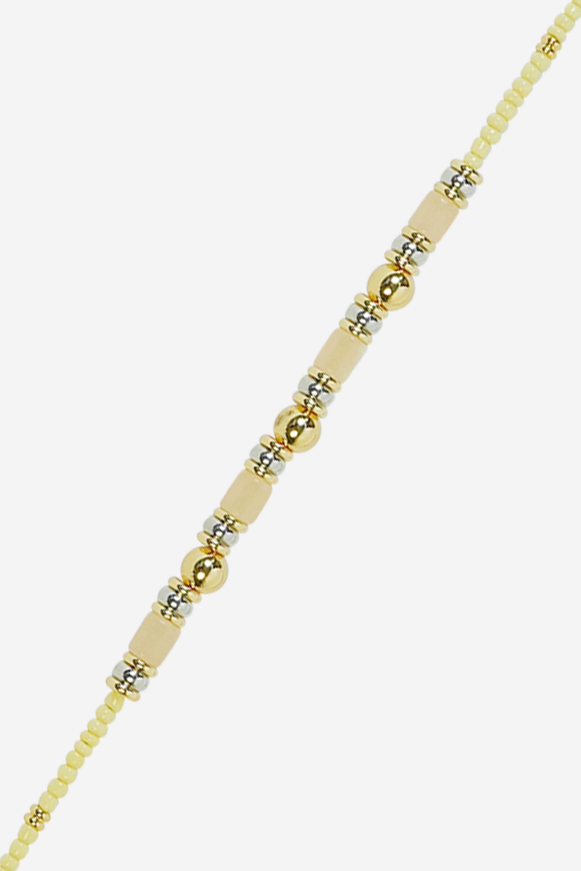 Chaine Longue Avni Jaune 120 cm