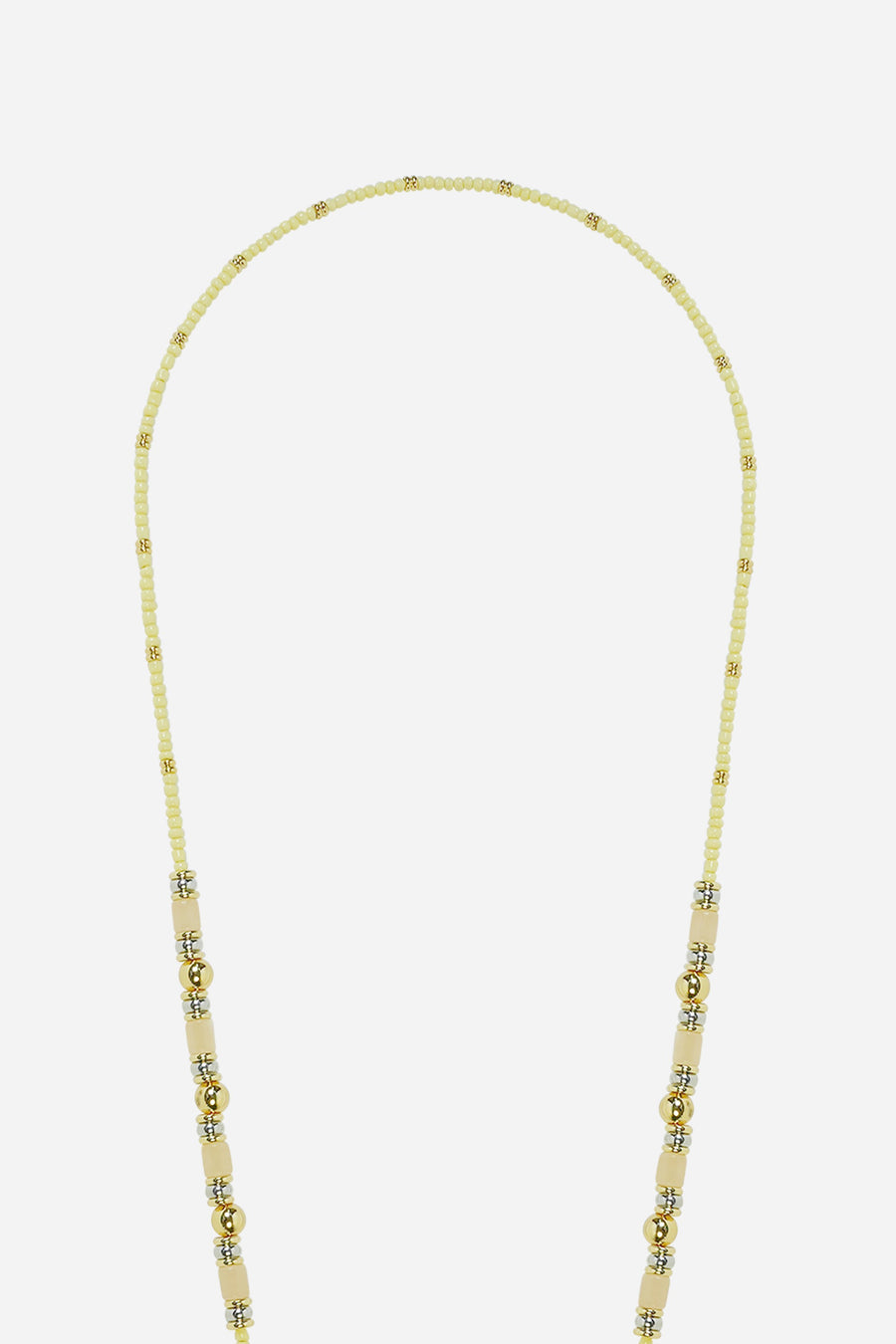 Chaine Longue Avni Jaune 120 cm - 4