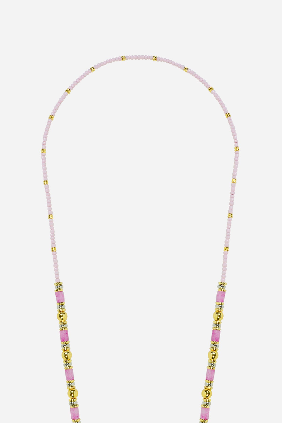 Chaine Longue Avni Rose 120 cm - 3