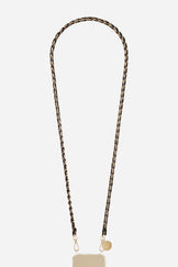 Chaine Longue Lou Noir 120 cm