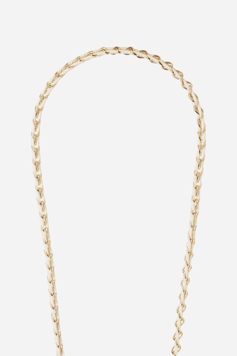 Lou White Long Chain 120 cm