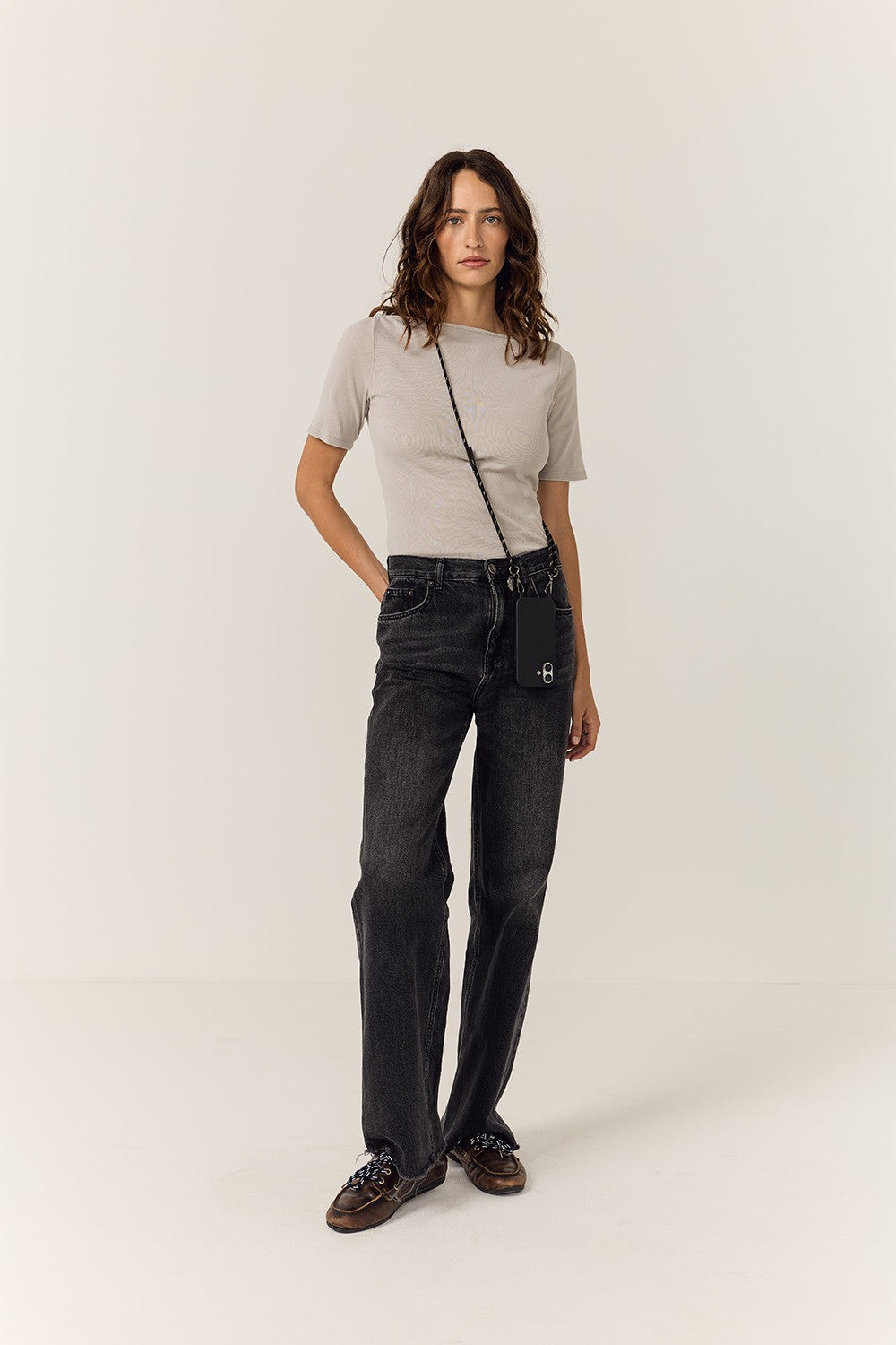 Cordon Liam Noir dore