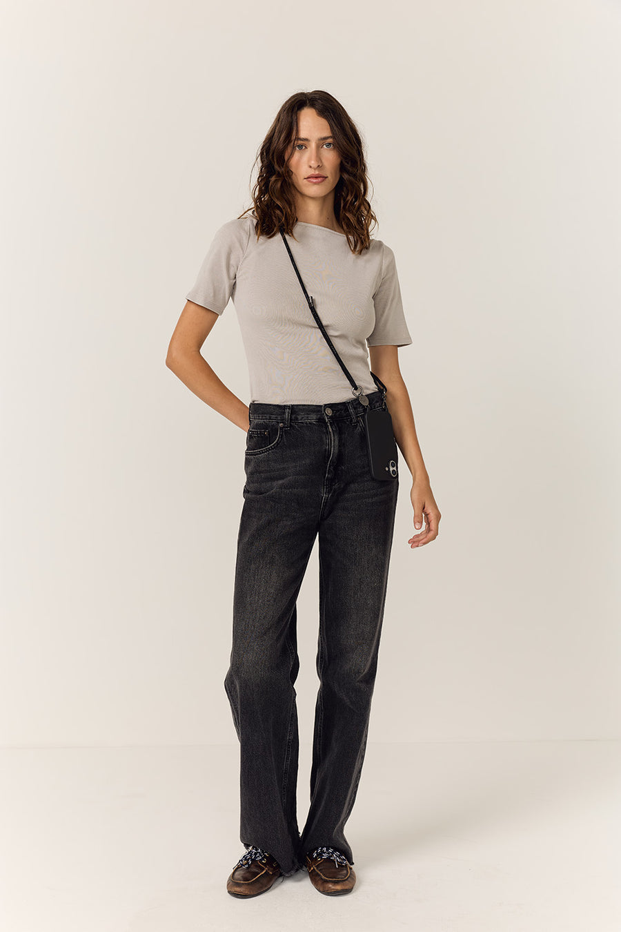 Cordon Uni Mariah Noir - 4