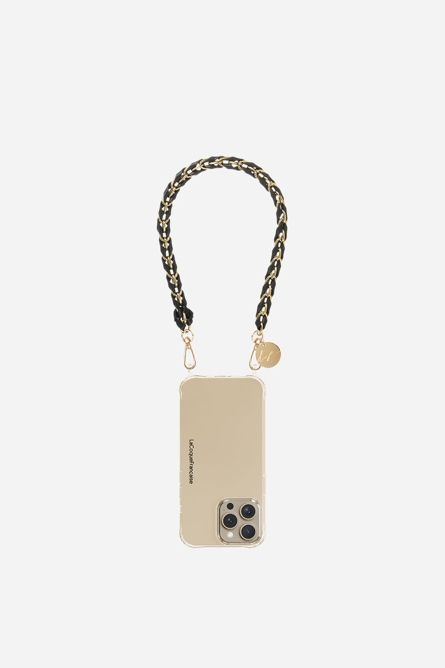 Chaine Courte Lou Noir 40 cm