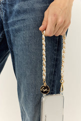 Chaine Courte Lou Blanc 40 cm - 3
