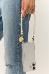 Chaine Courte Agathe Blanc 40 cm - 3